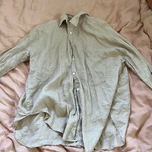 Zara Basic Linen Shirt